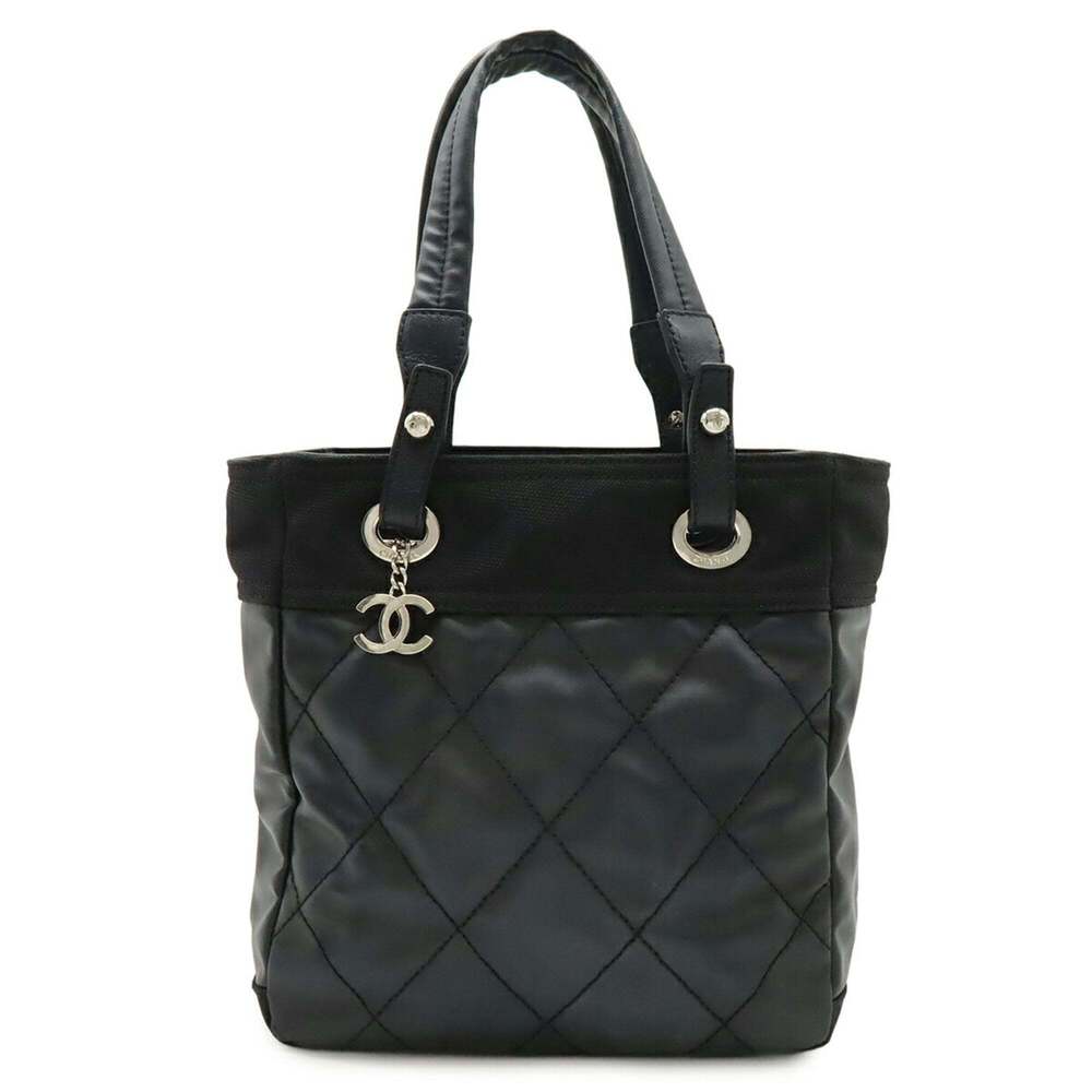 CHANEL Black Leather Shoulder Bag - Picture 2 of 10